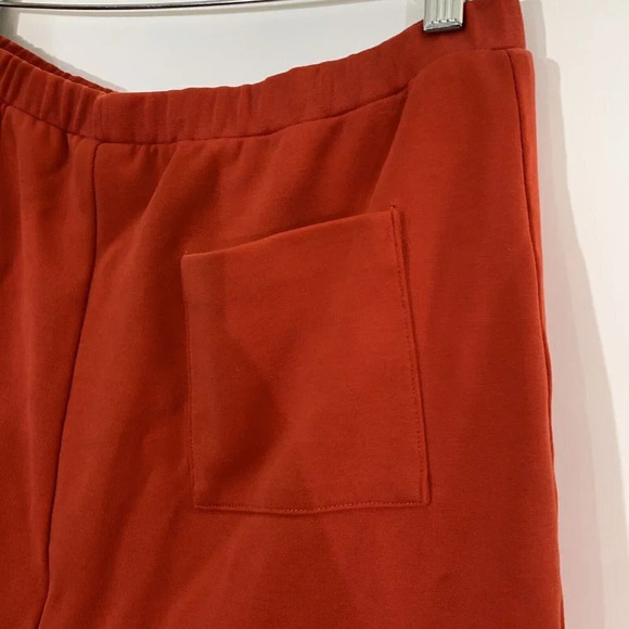 Red White Button Retro Button Front Mini Skirt Waist 26” Elastic Waist - Picture 7 of 8